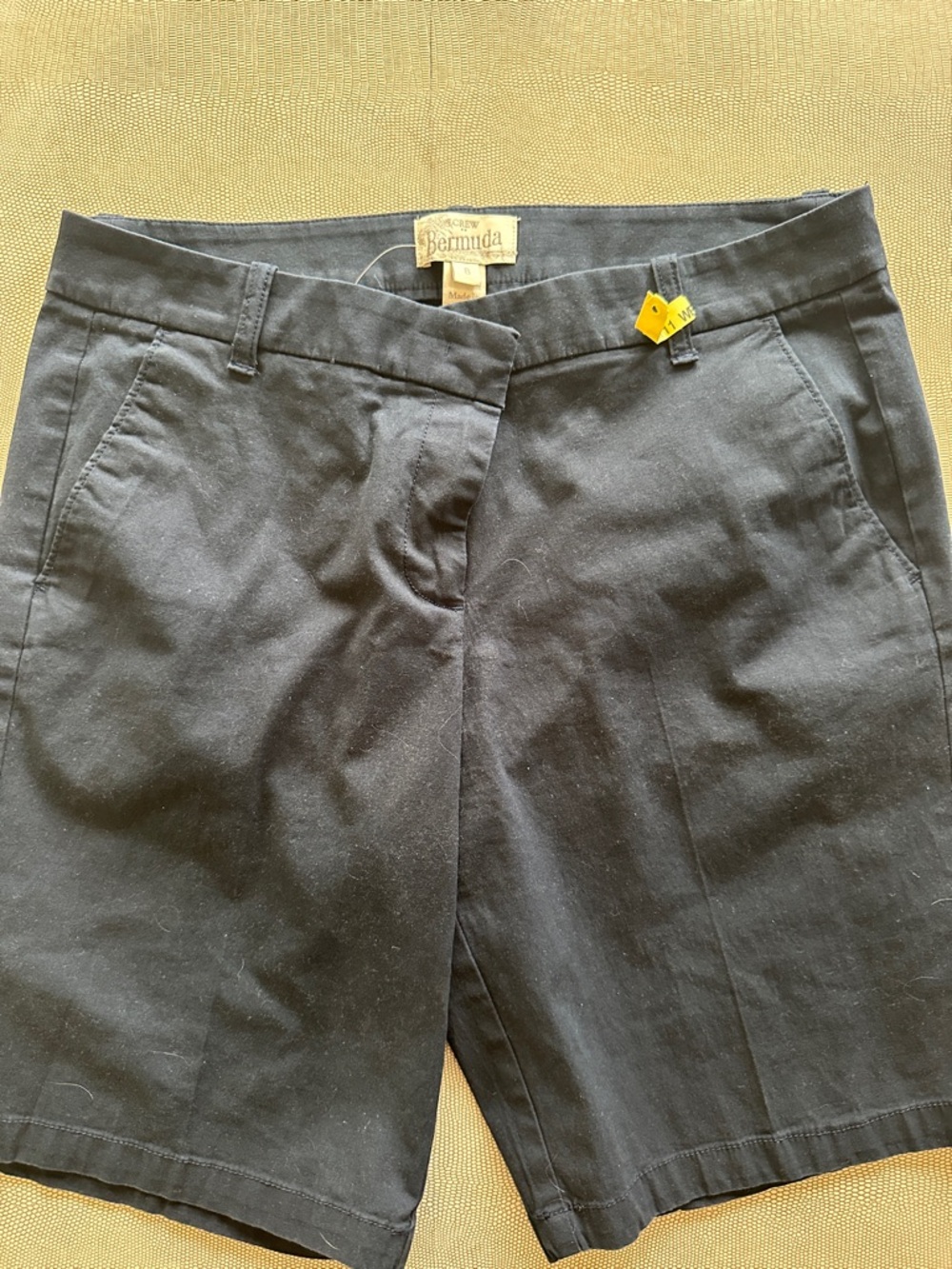 J. Crew Navy Bermuda Shorts